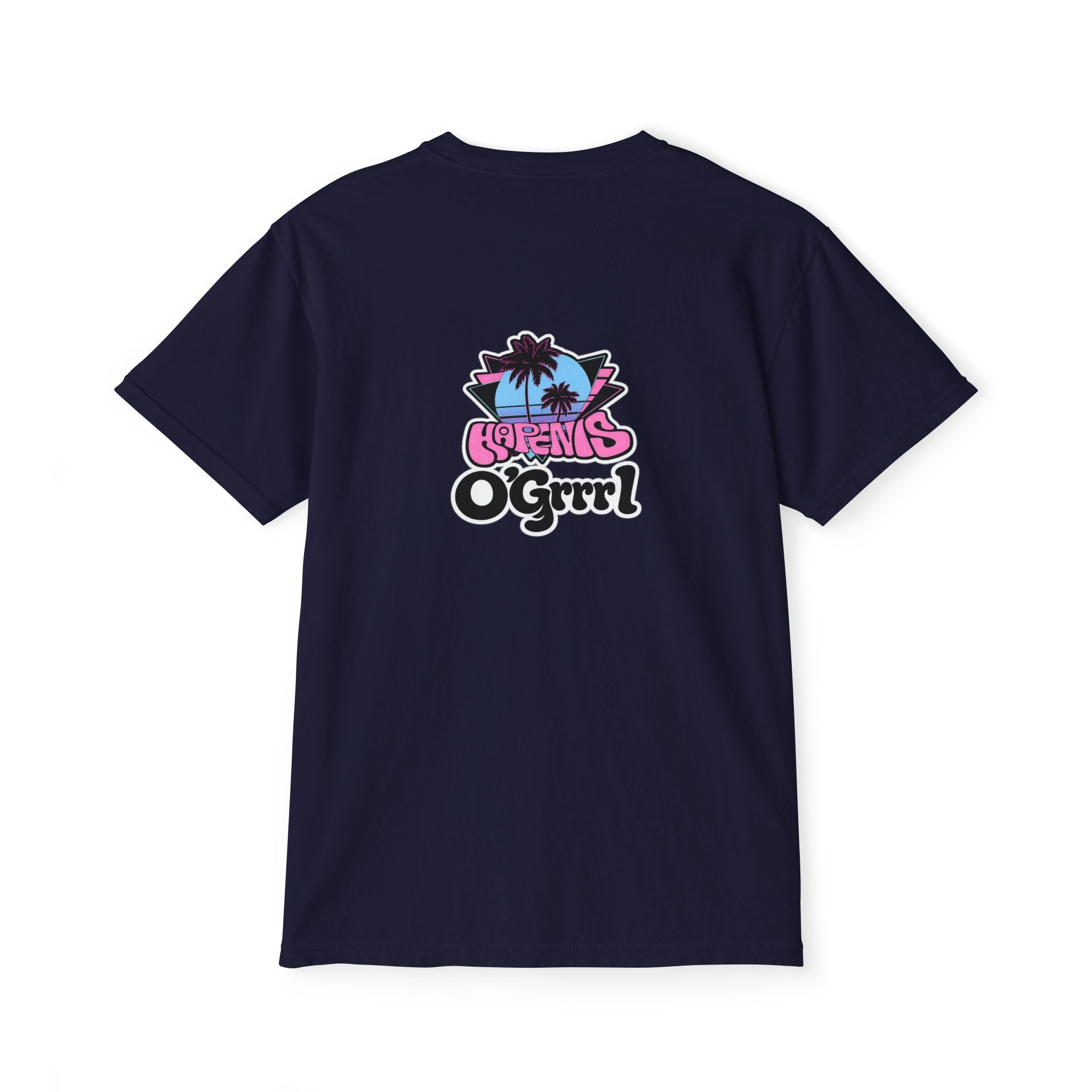 Happiness O’Grrrl. Pocket T‑Shirt