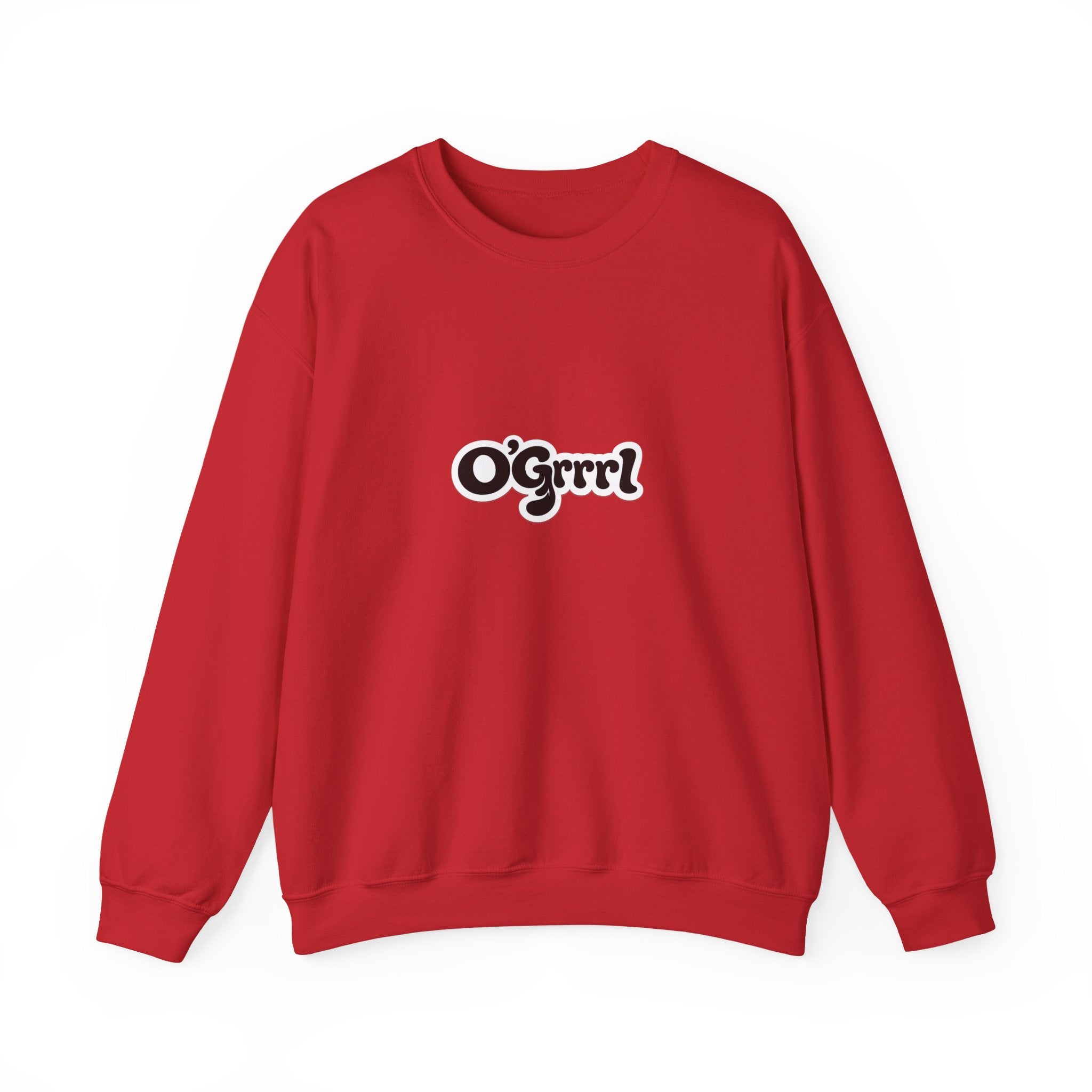 O'Grrl Retro Logo Sweatshirt — Vintage Script Crewneck