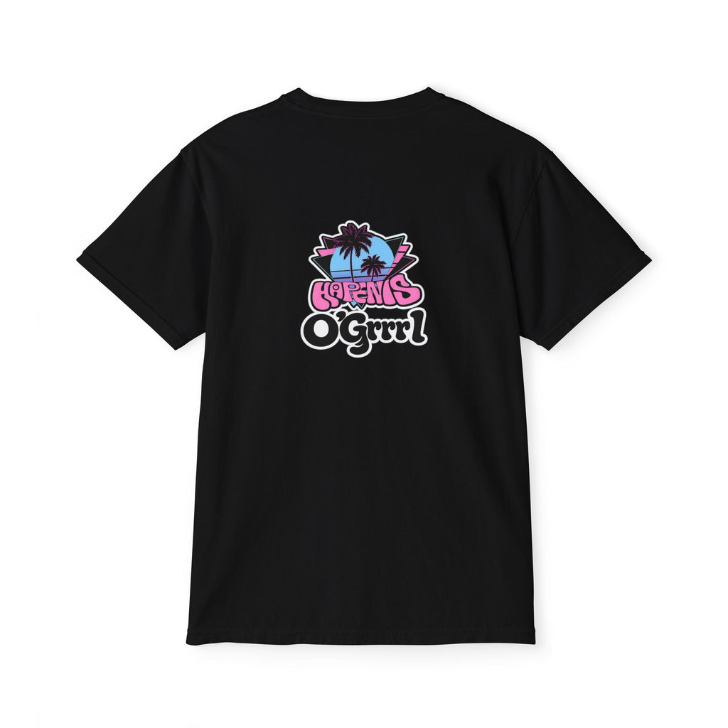 Happiness O’Grrrl. Pocket T‑Shirt