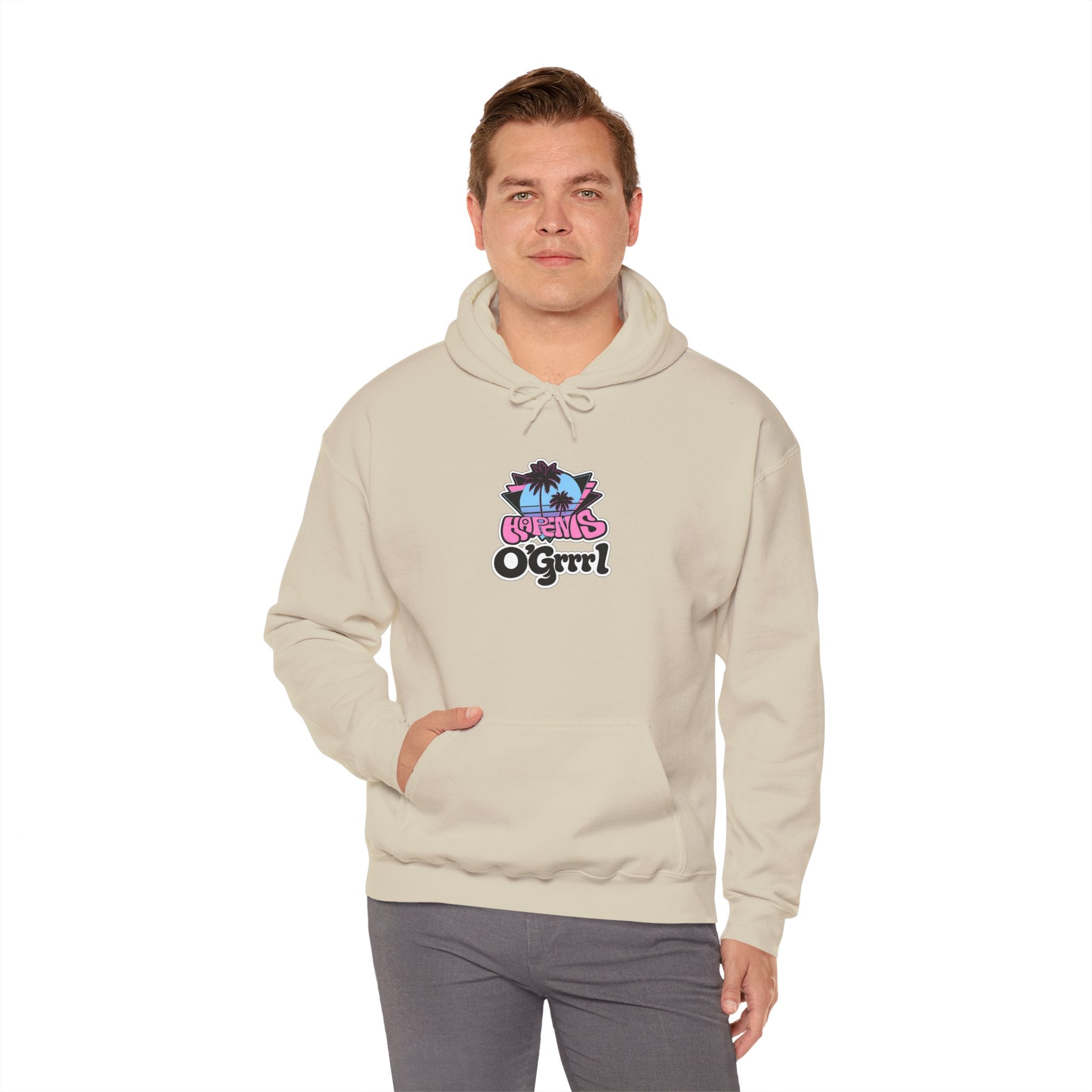Happiness O’Grrrl..Graphic Hoodie