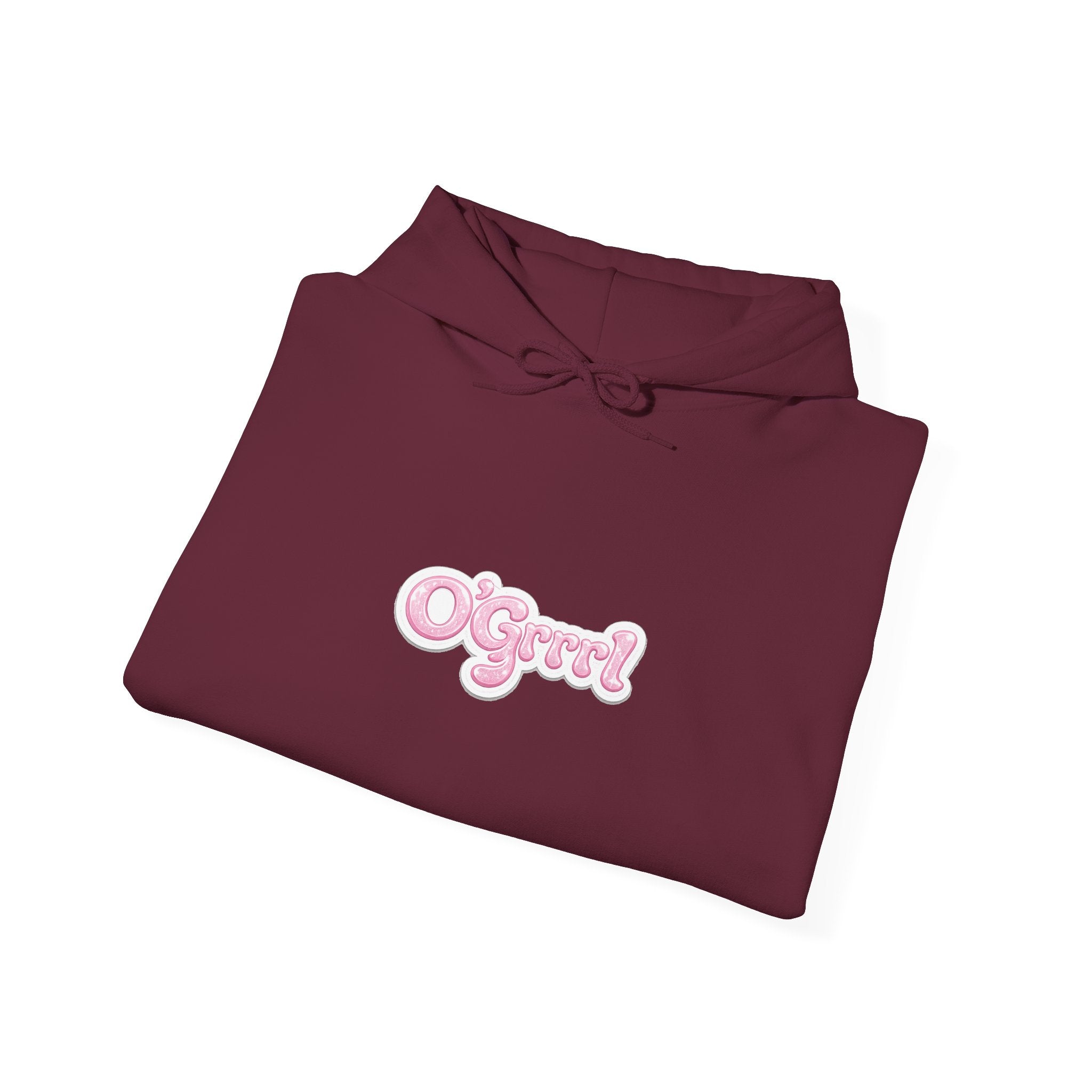 O’Grrrl OG Pink Script Hoodie