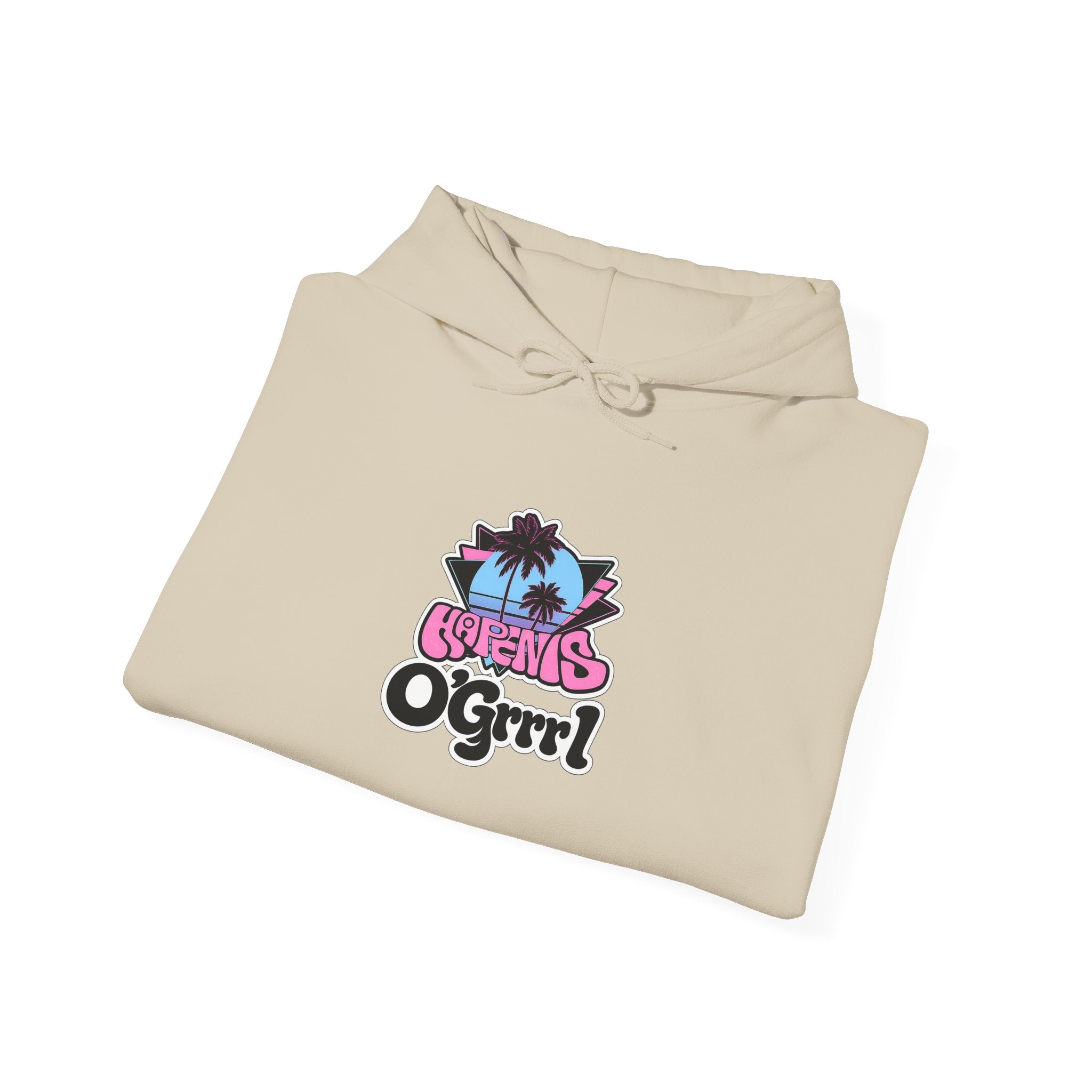 Happiness O’Grrrl..Graphic Hoodie