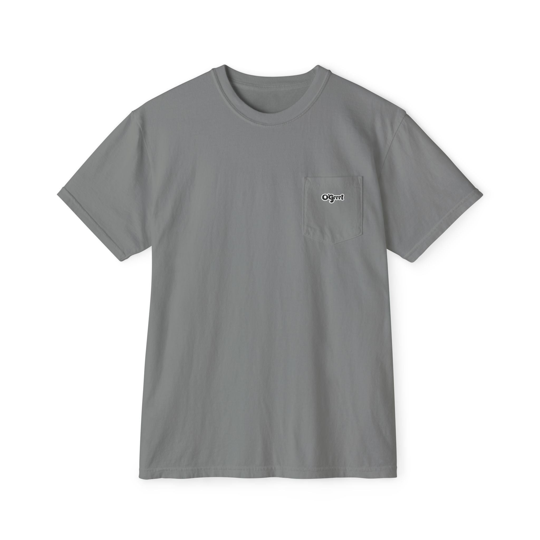 Happiness O’Grrrl. Pocket T‑Shirt