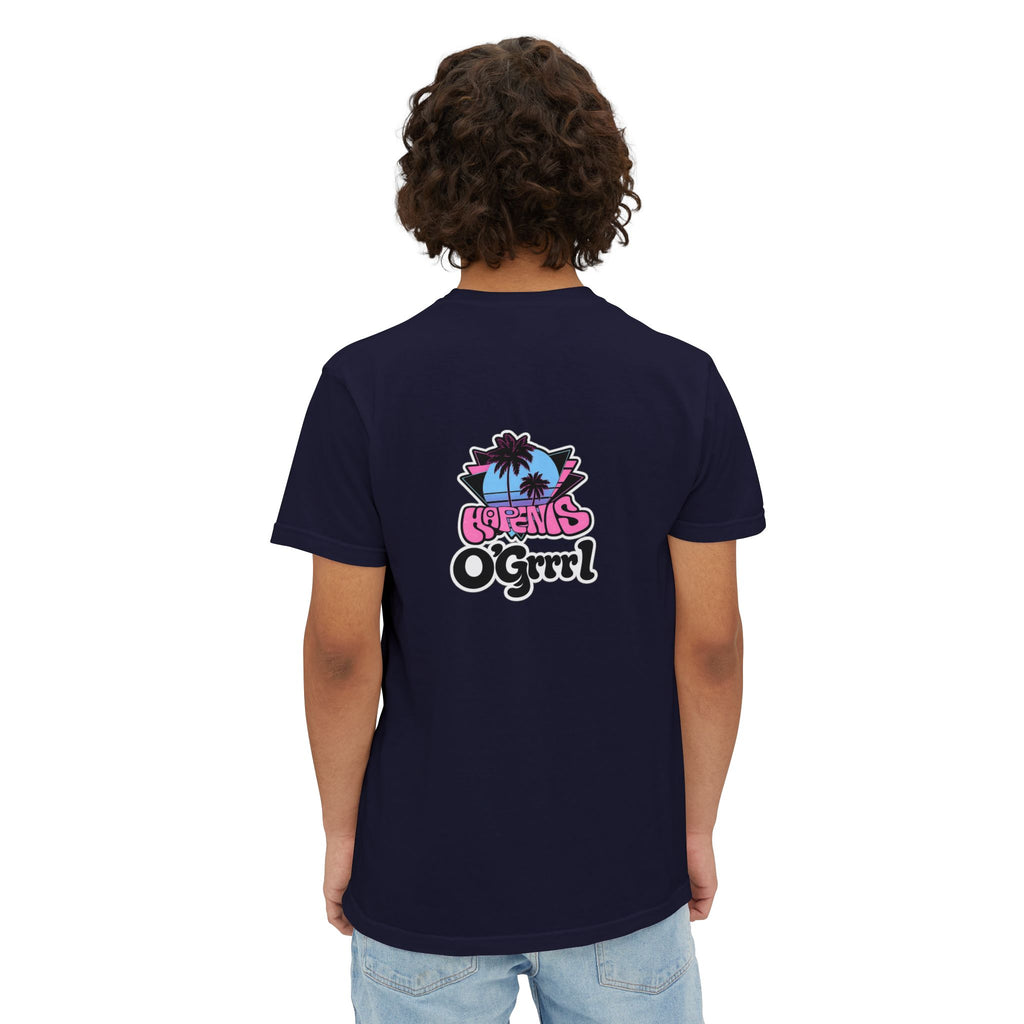 Happiness O’Grrrl. Pocket T‑Shirt