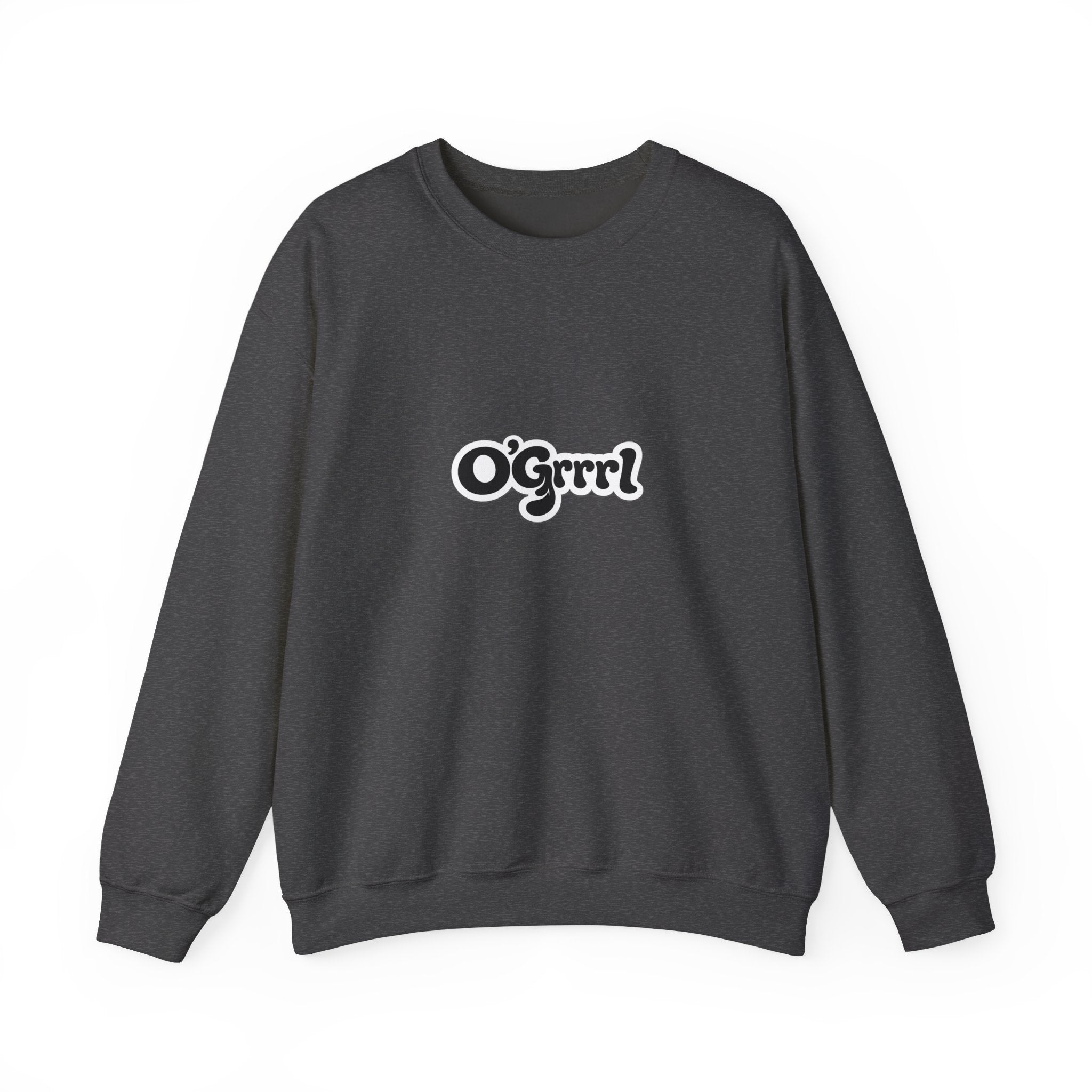 O'Grrl Retro Logo Sweatshirt — Vintage Script Crewneck