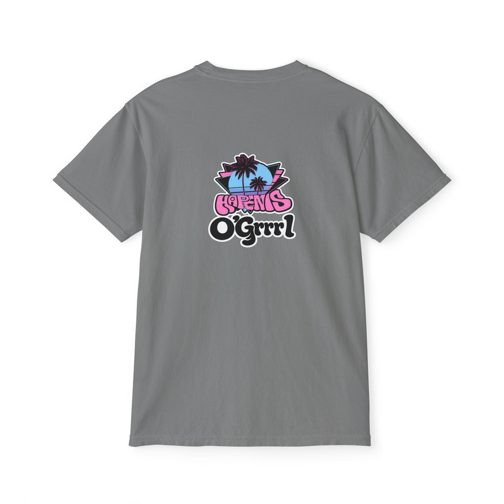 Happiness O’Grrrl. Pocket T‑Shirt