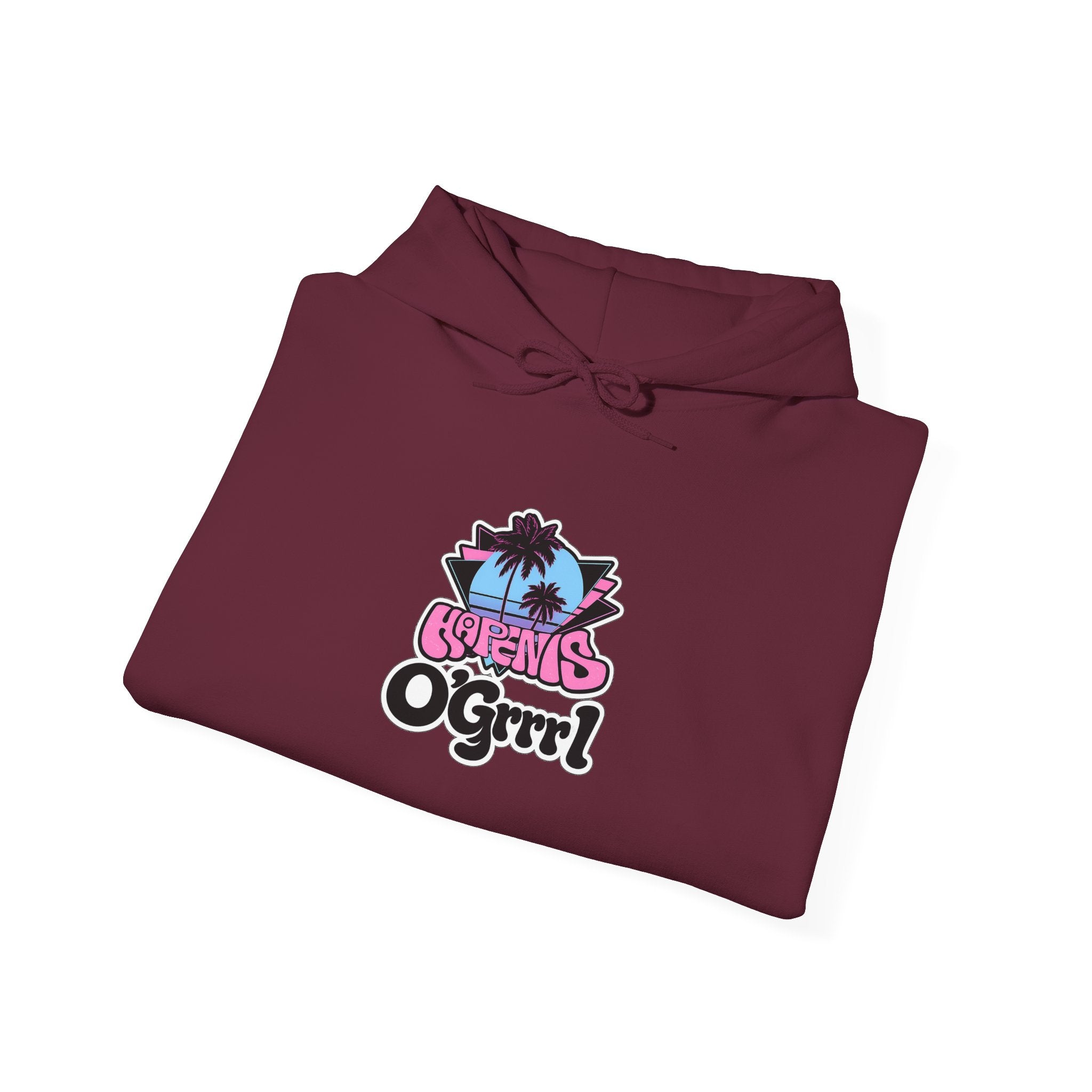 Happiness O’Grrrl..Graphic Hoodie