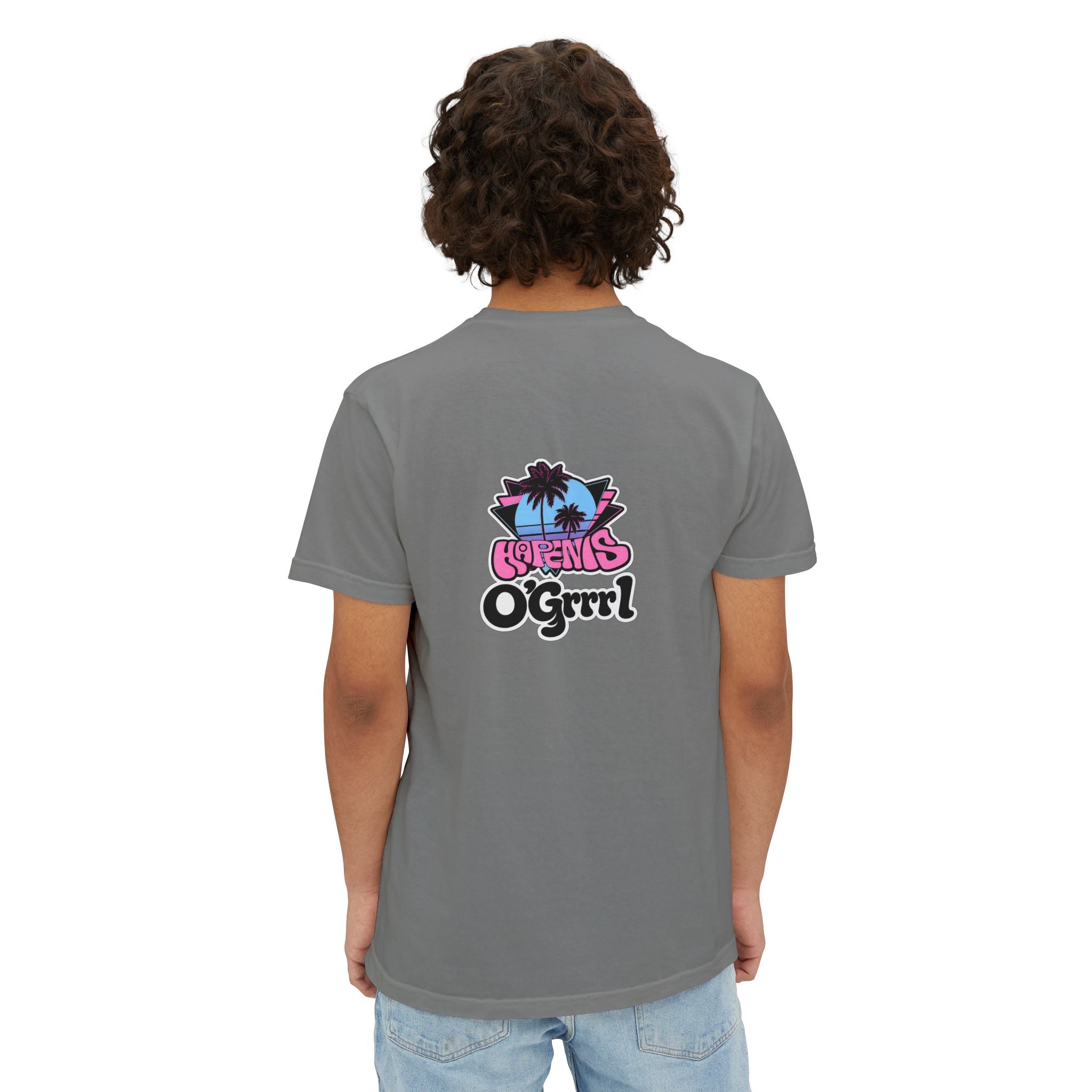 Happiness O’Grrrl. Pocket T‑Shirt