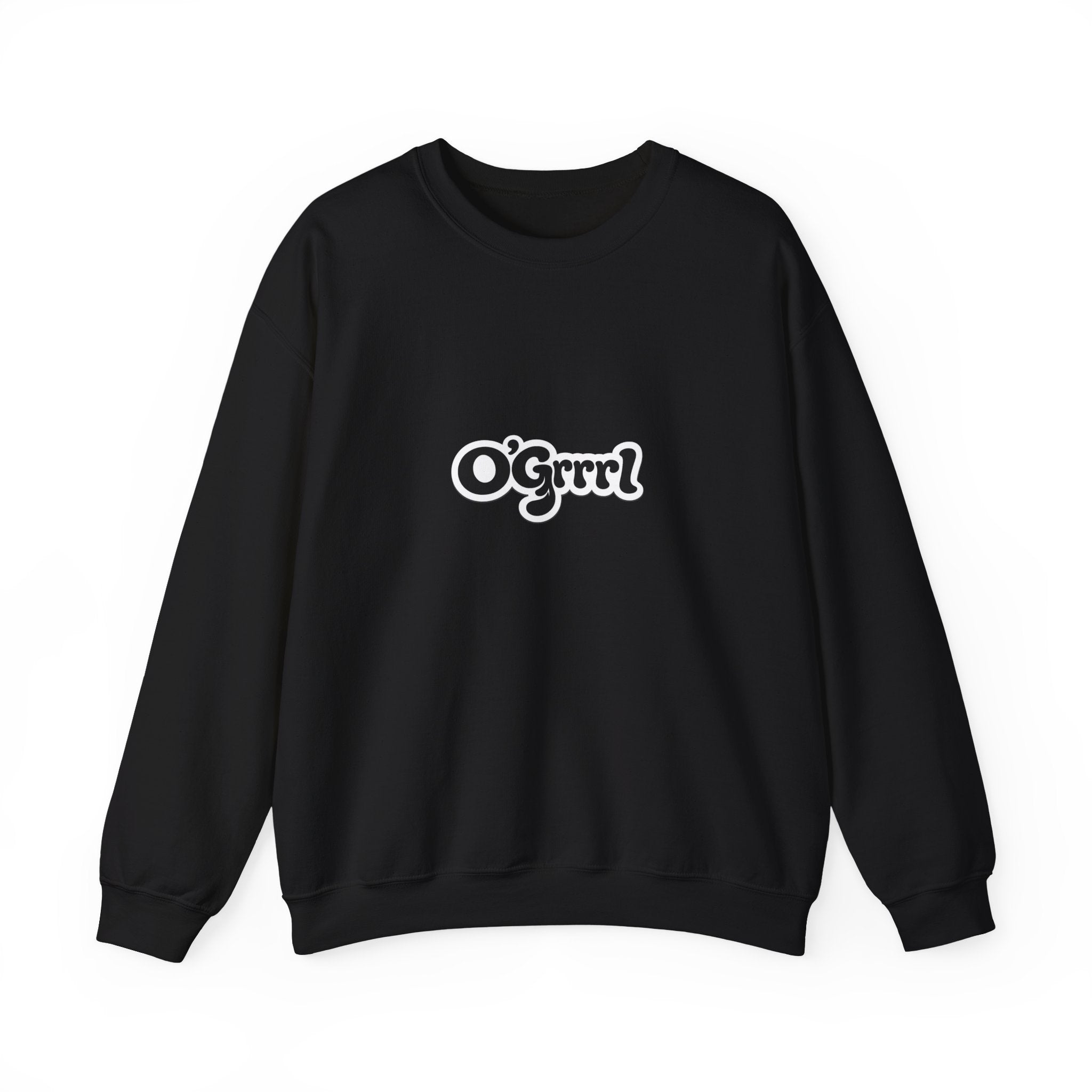 O'Grrl Retro Logo Sweatshirt — Vintage Script Crewneck