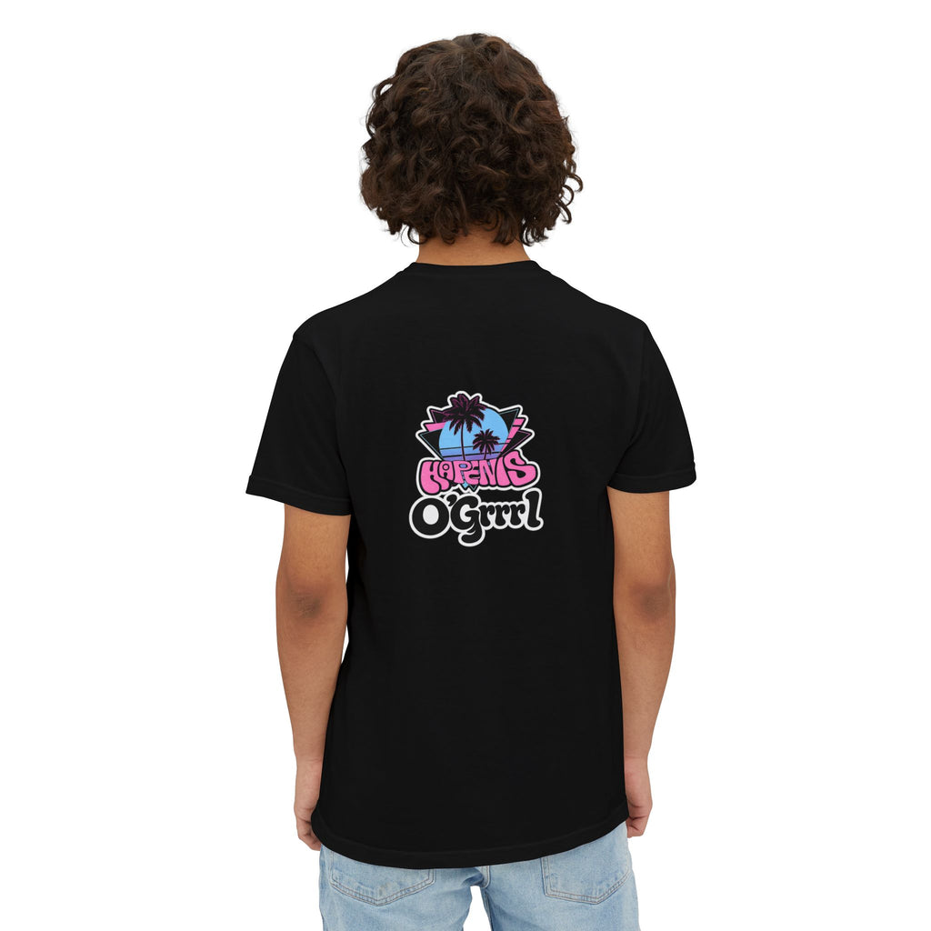 Happiness O’Grrrl. Pocket T‑Shirt