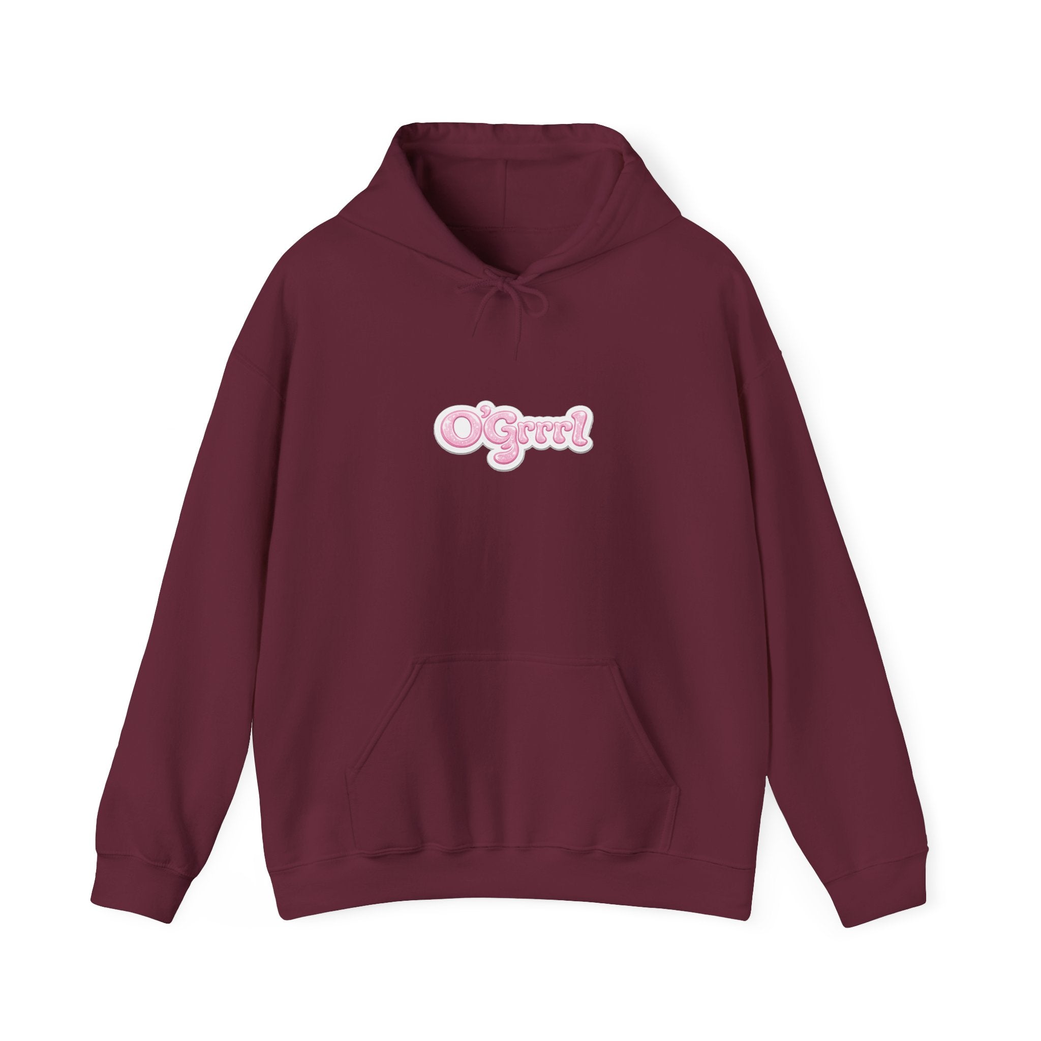 O’Grrrl OG Pink Script Hoodie