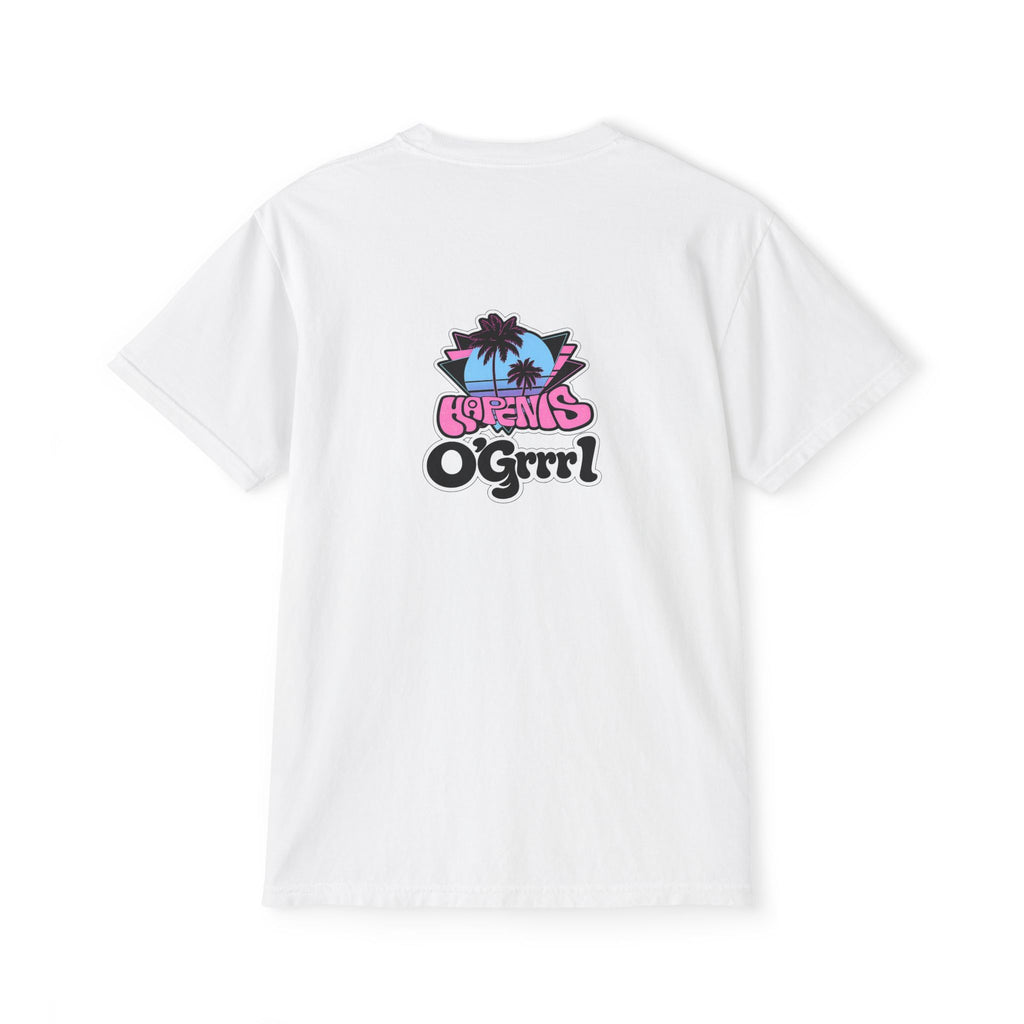 Happiness O’Grrrl. Pocket T‑Shirt