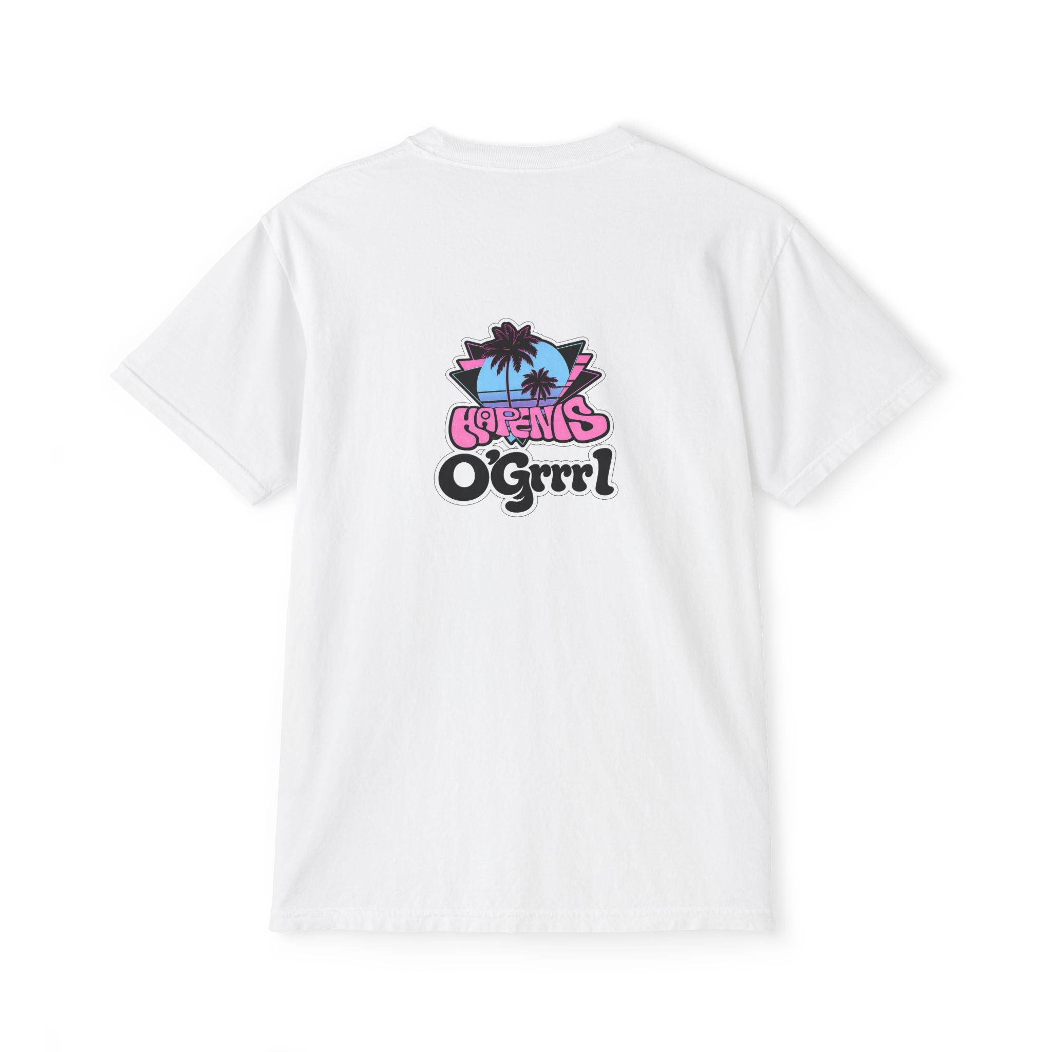 Happiness O’Grrrl. Pocket T‑Shirt