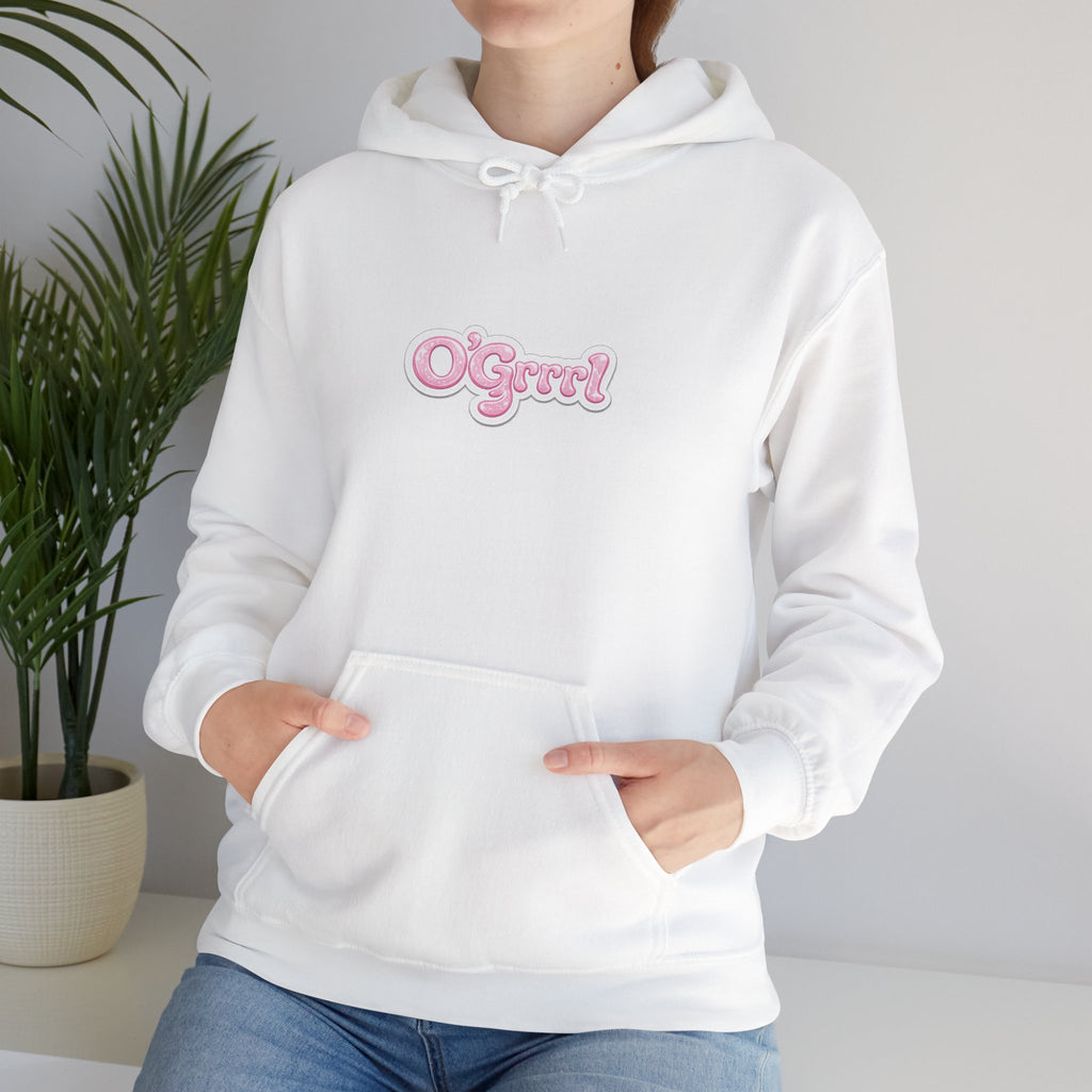 O’Grrrl OG Pink Script Hoodie